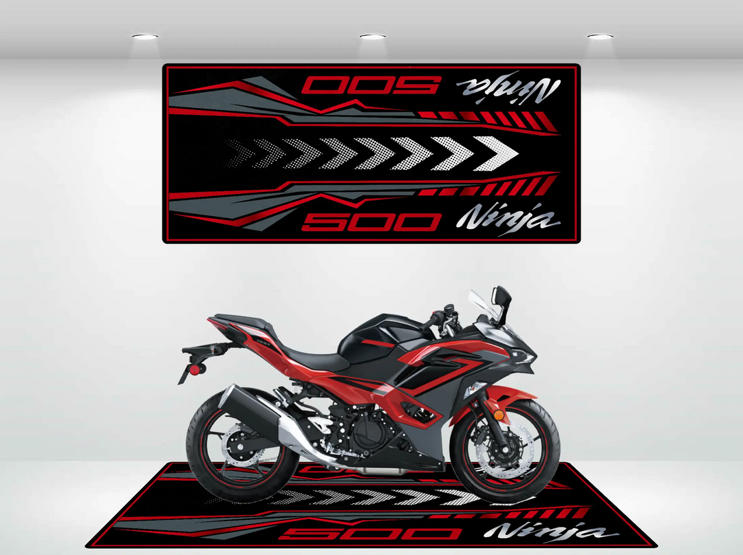 Kawasaki Ninja 500 Passion Red Motorcycle