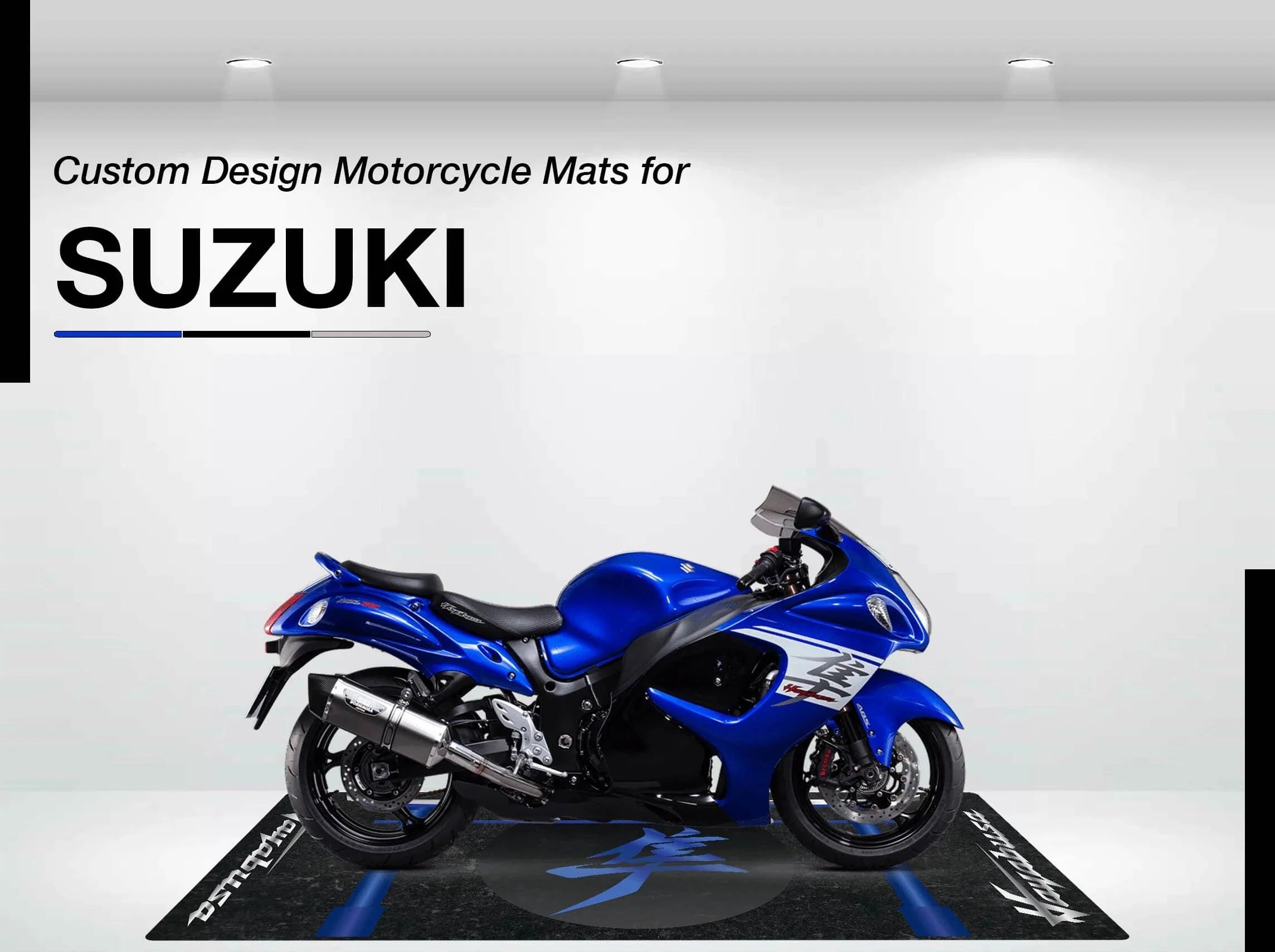 Custom Design Suzuki Motorcycle Mats – Shop Online Now