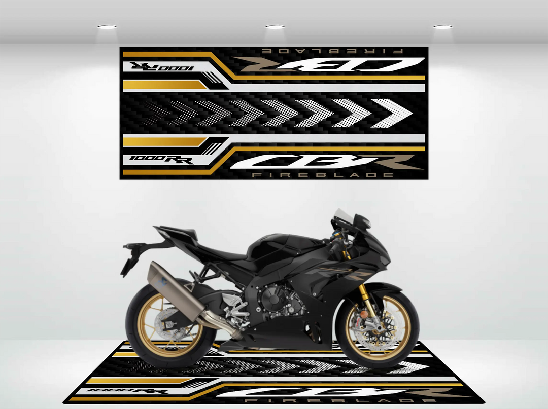Designed Pit Mat for Honda Cbr1000RR-R Fireblade SP Motorcycle