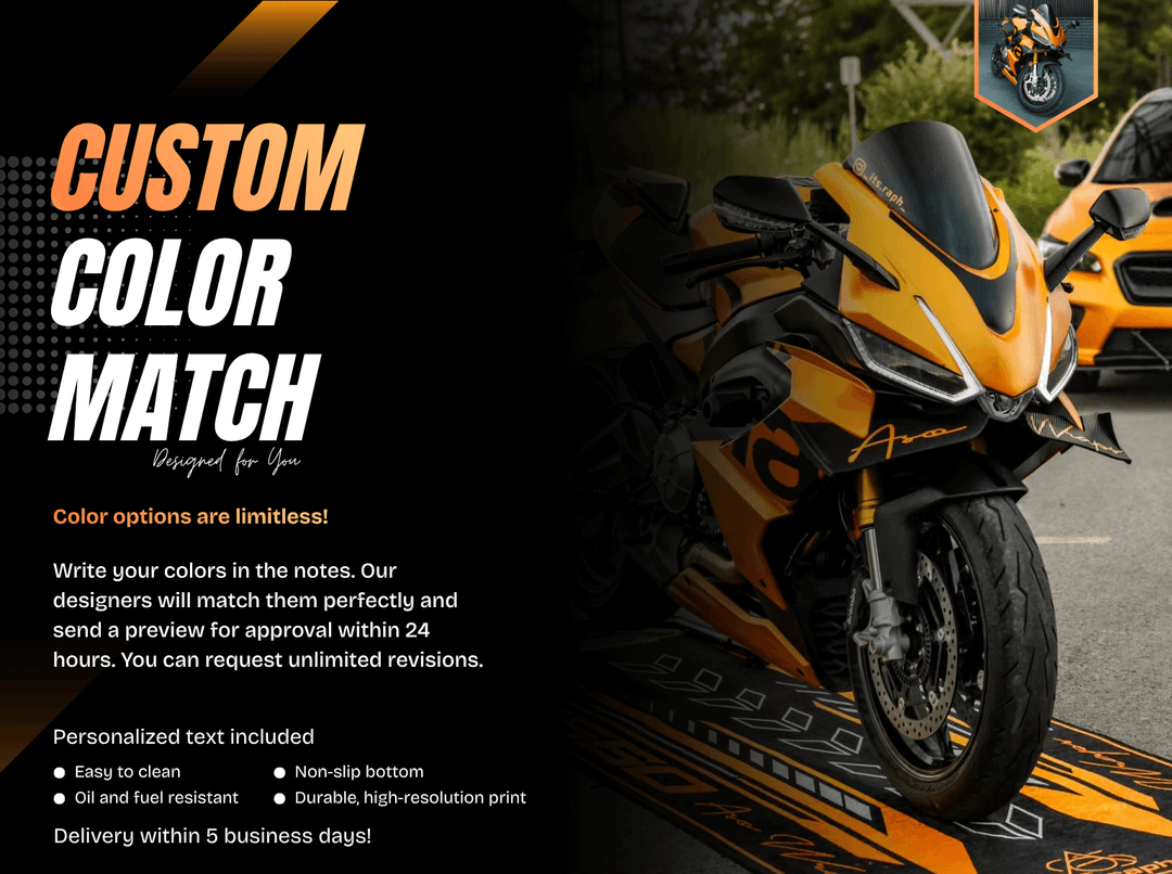 Motorcycle Mat for Yamaha MT-01