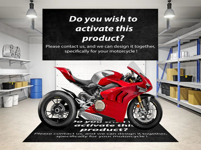 Designed Motorcycle Mat for Ducati Panigale V4SP2 - Motorcycle Pit Mat