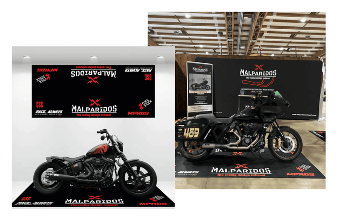 Custom Motorcycle Mat | Personalized Pit Mat for Garage & Track