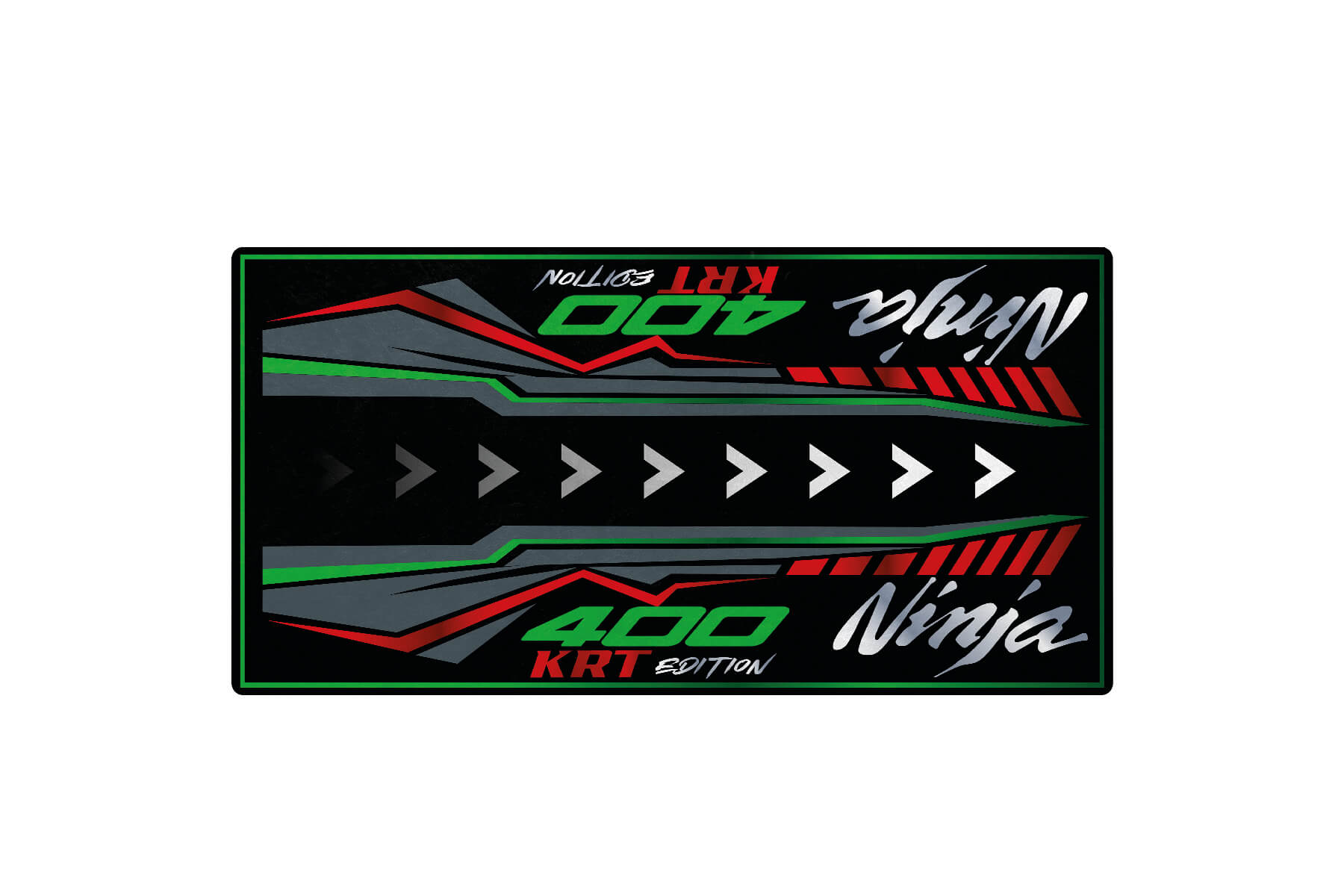 Custom Design Kawasaki Motorcycle Mats – Shop Online Now