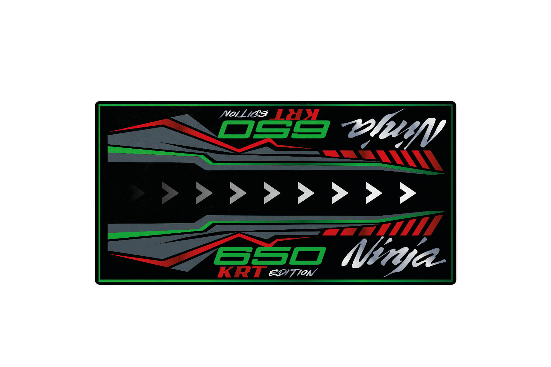 Motorcycle Mat for Kawasaki Ninja 650 KRT Edition