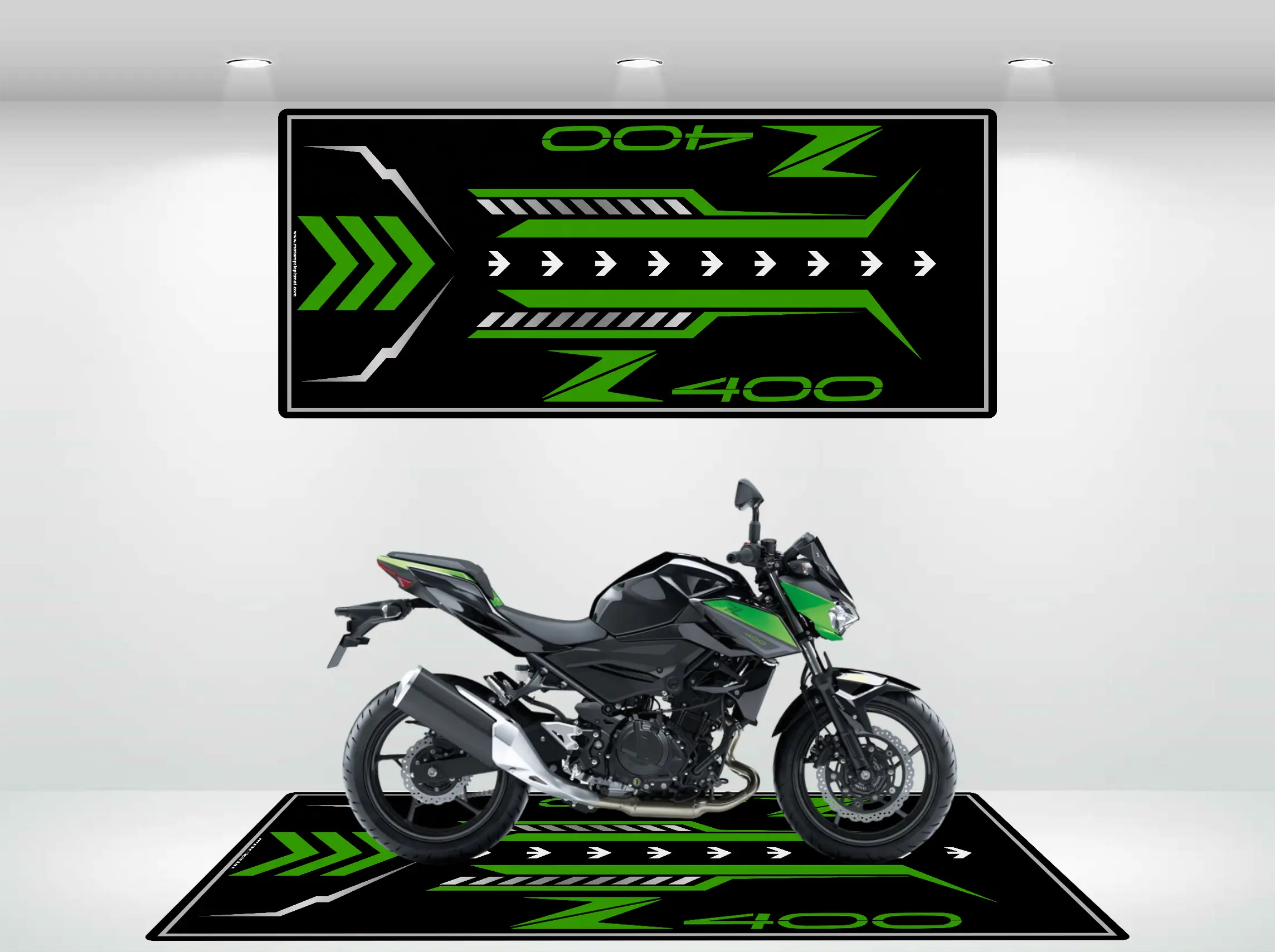Motorcycle Mat for Kawasaki Z400
