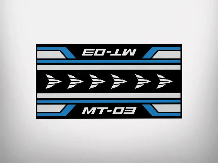 Designed Pit Mat for Yamaha MT-03 Motorcycle