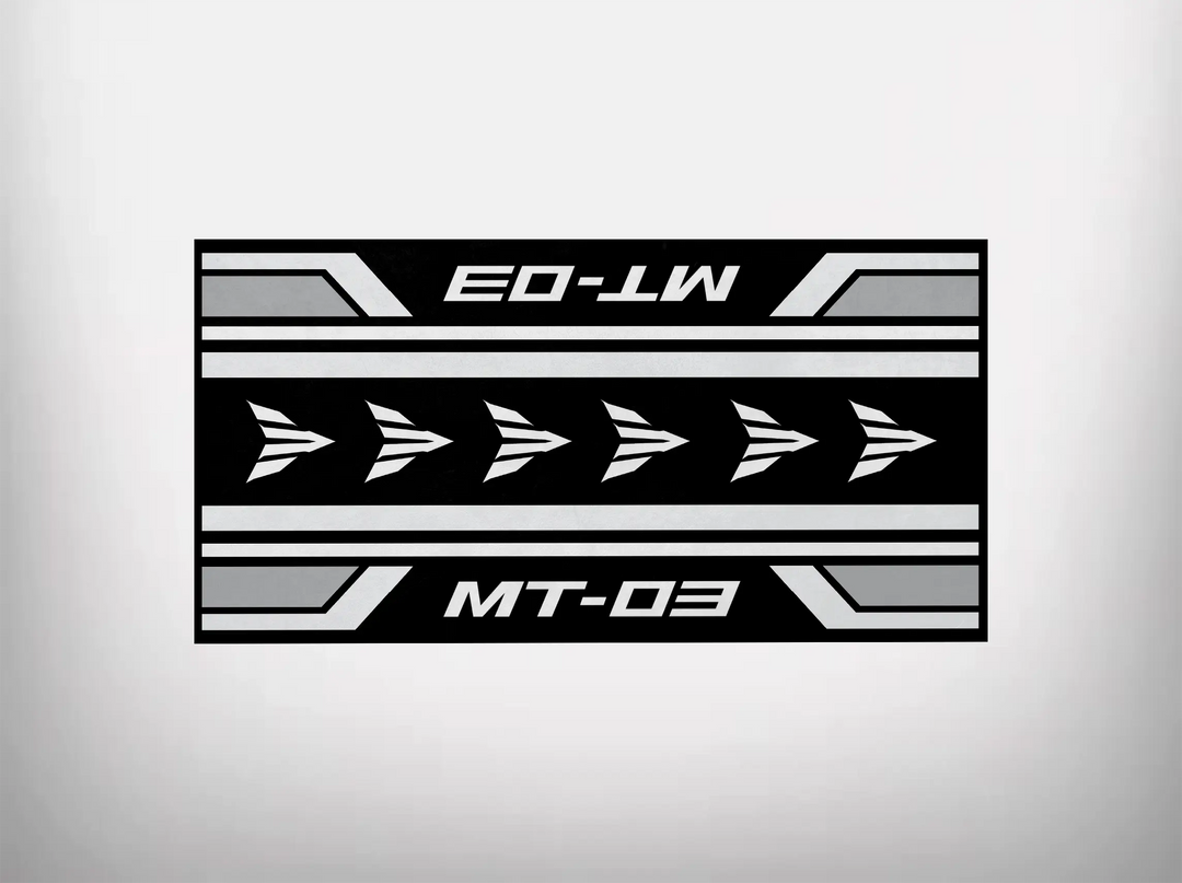 Designed Pit Mat for Yamaha MT-03 Motorcycle