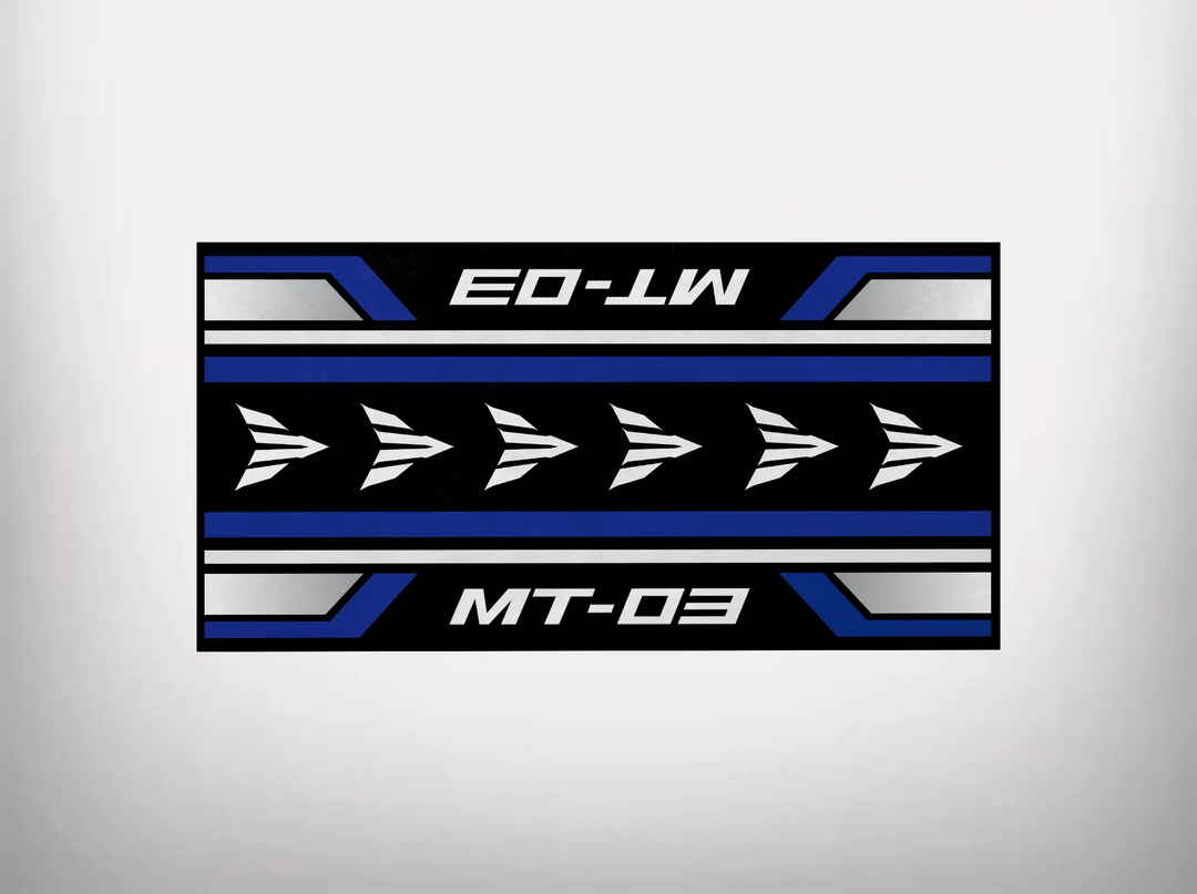 Designed Pit Mat for Yamaha MT-03 Motorcycle