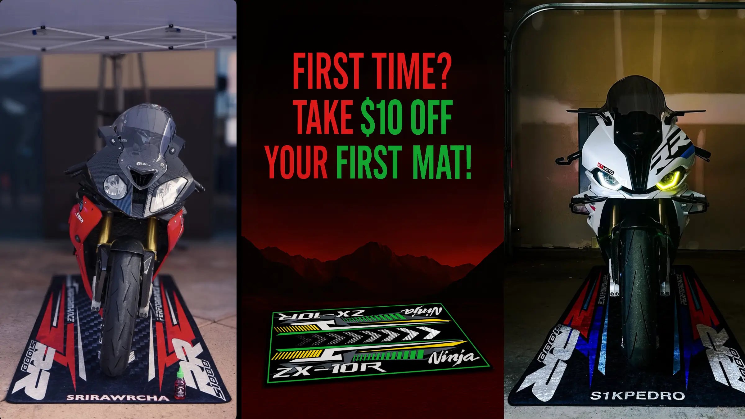 motorcycle mat