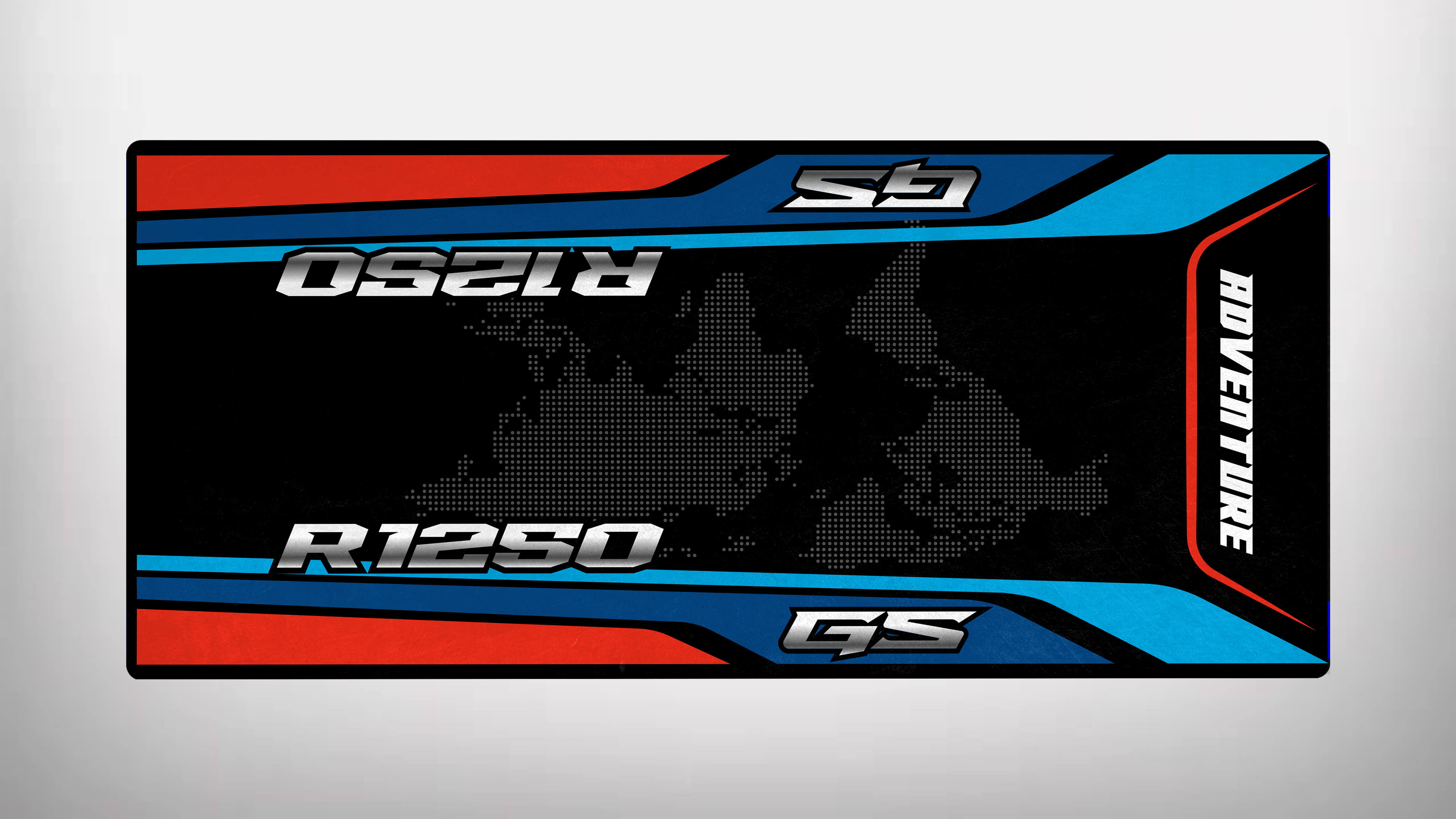 Motorcycle Mat Designed for the BMW R1250 GS