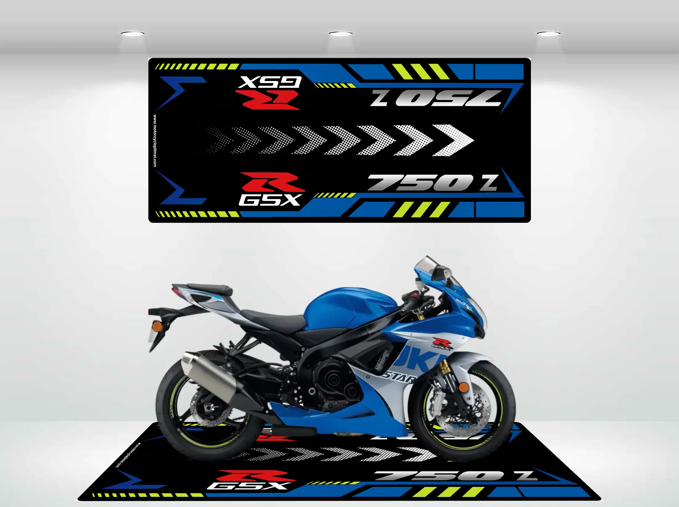 Motorcycle Mat for Suzuki GSX-R750Z