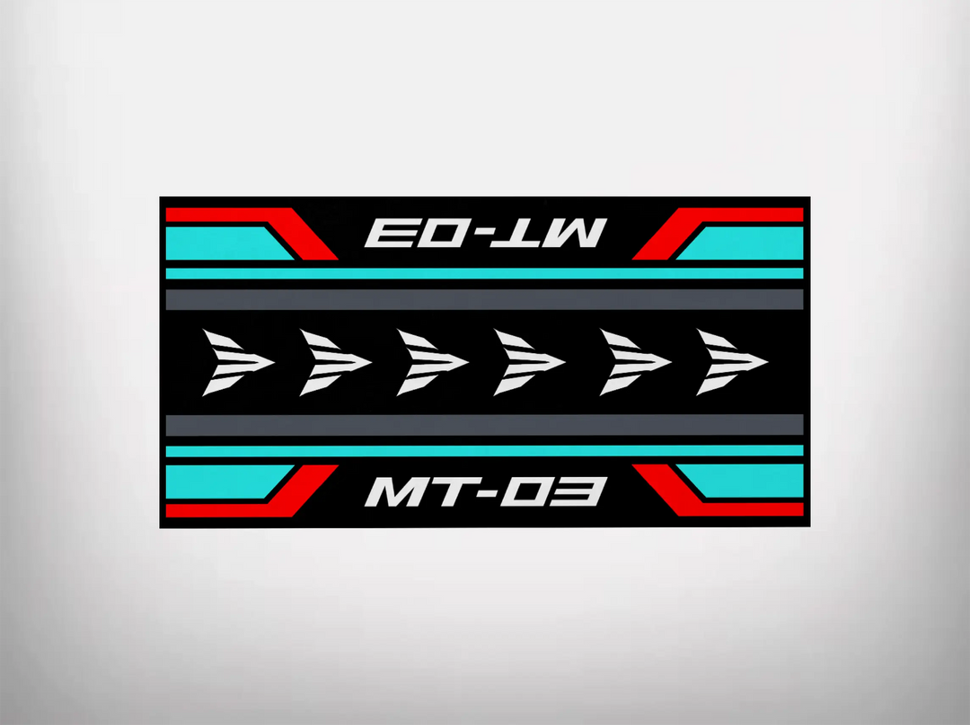 Designed Pit Mat for Yamaha MT-03 Motorcycle