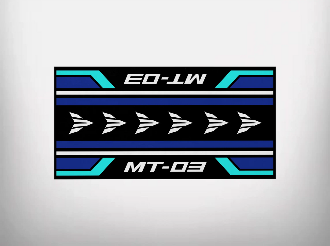 Designed Pit Mat for Yamaha MT-03 Motorcycle