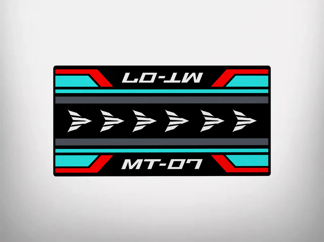 Designed Pit Mat for Yamaha MT-07 Motorcycle
