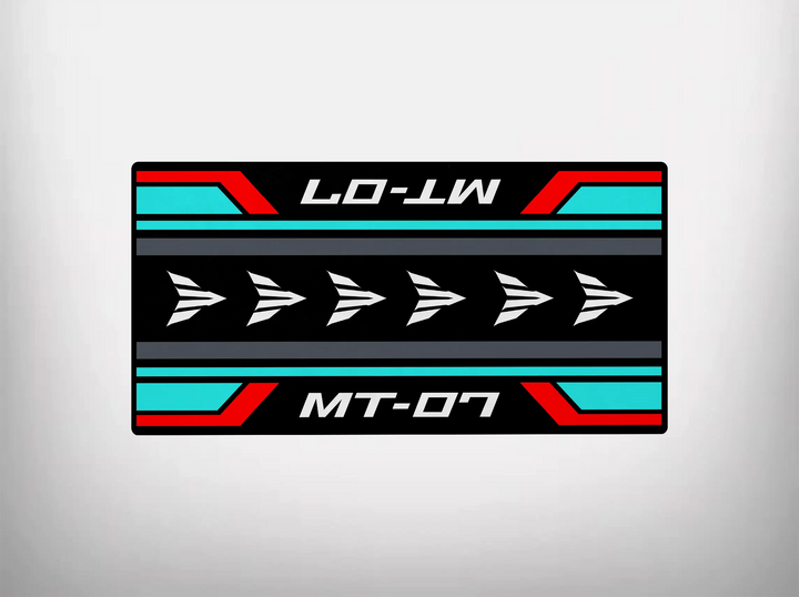 Designed Pit Mat for Yamaha MT-07 Motorcycle
