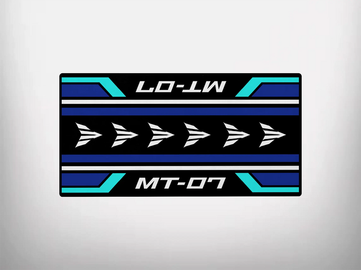 Designed Pit Mat for Yamaha MT-07 Motorcycle