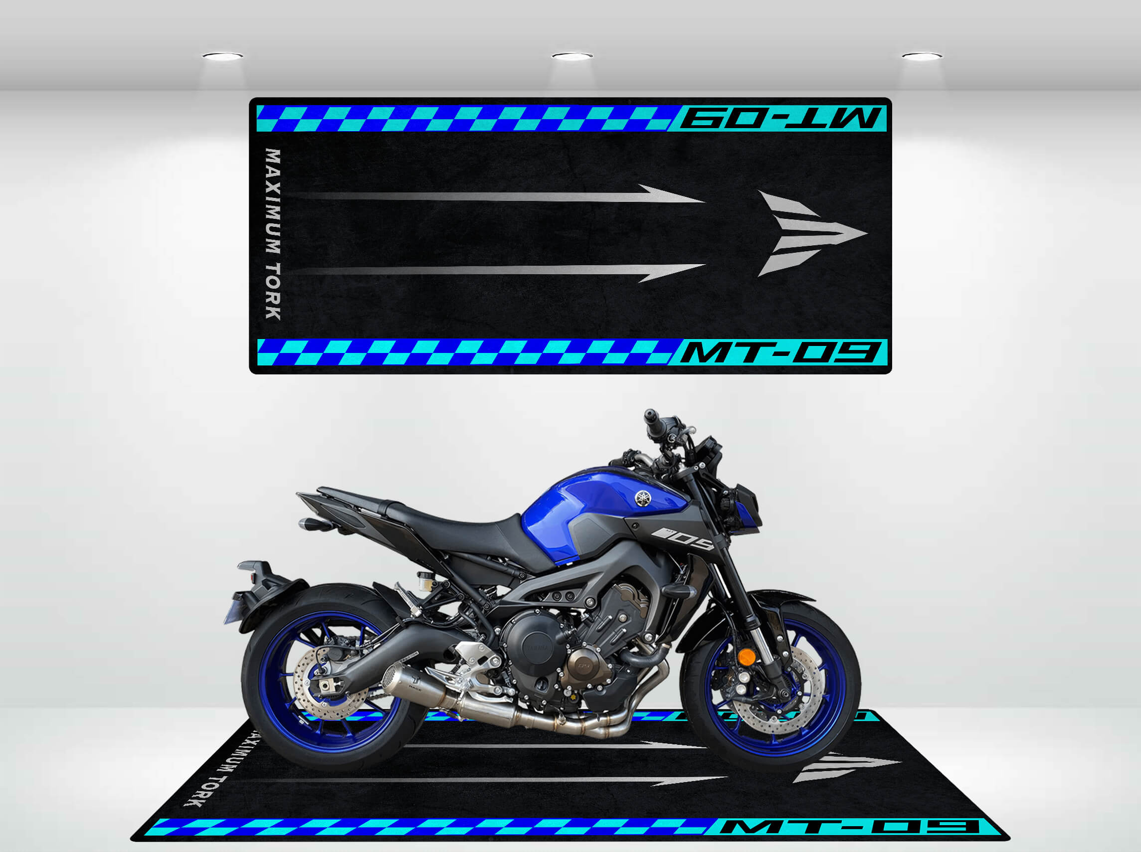 Motorcycle Mat for Yamaha MT-09