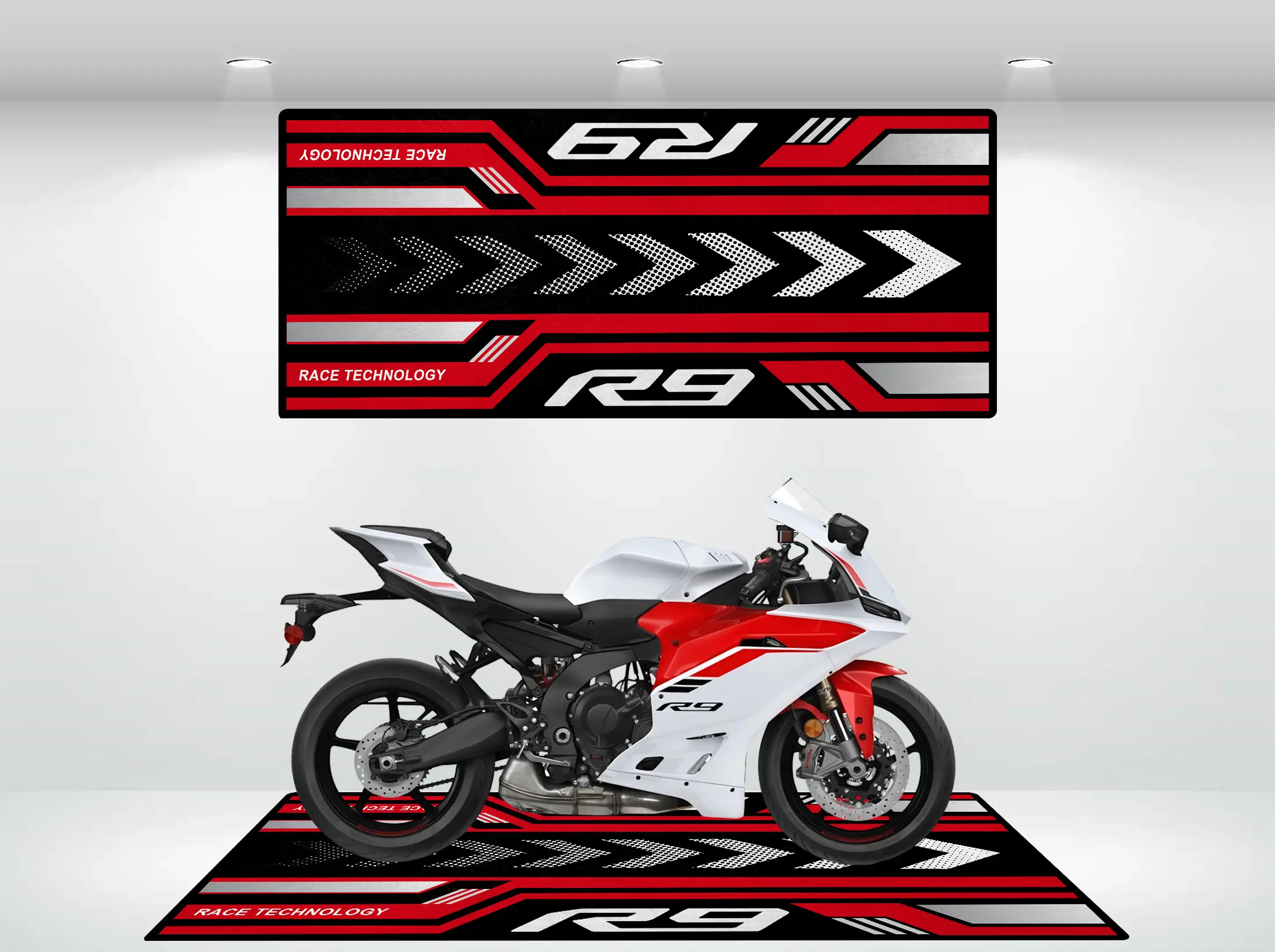Motorcycle Mat for Yamaha R9 Motorcycle Mat for Yamaha R9